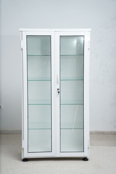 Armoire à pharmacie portes aluminium