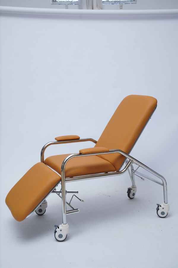 Fauteuil relax chromé